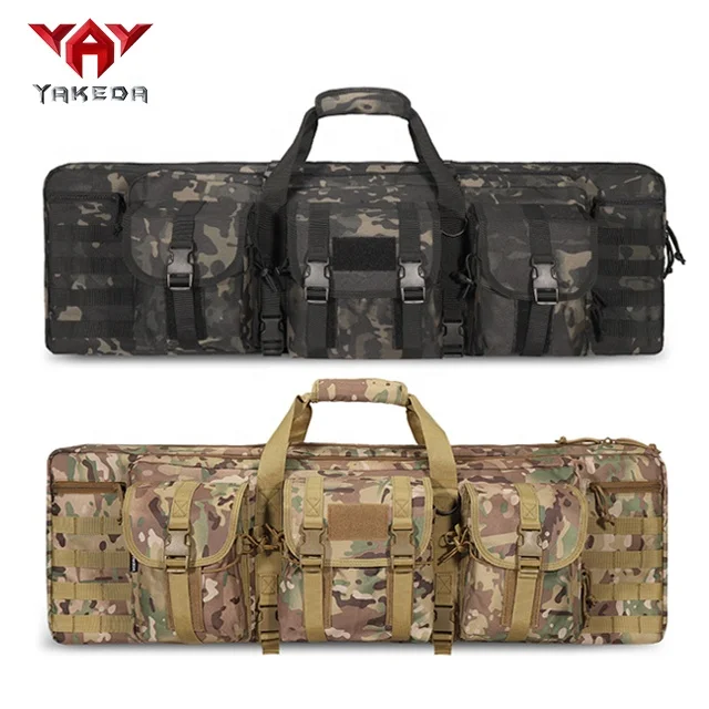 야케다 듀얼 이중 방수 레인지 백 36인치 42인치 46인치 사냥 가방 전술 총 가방