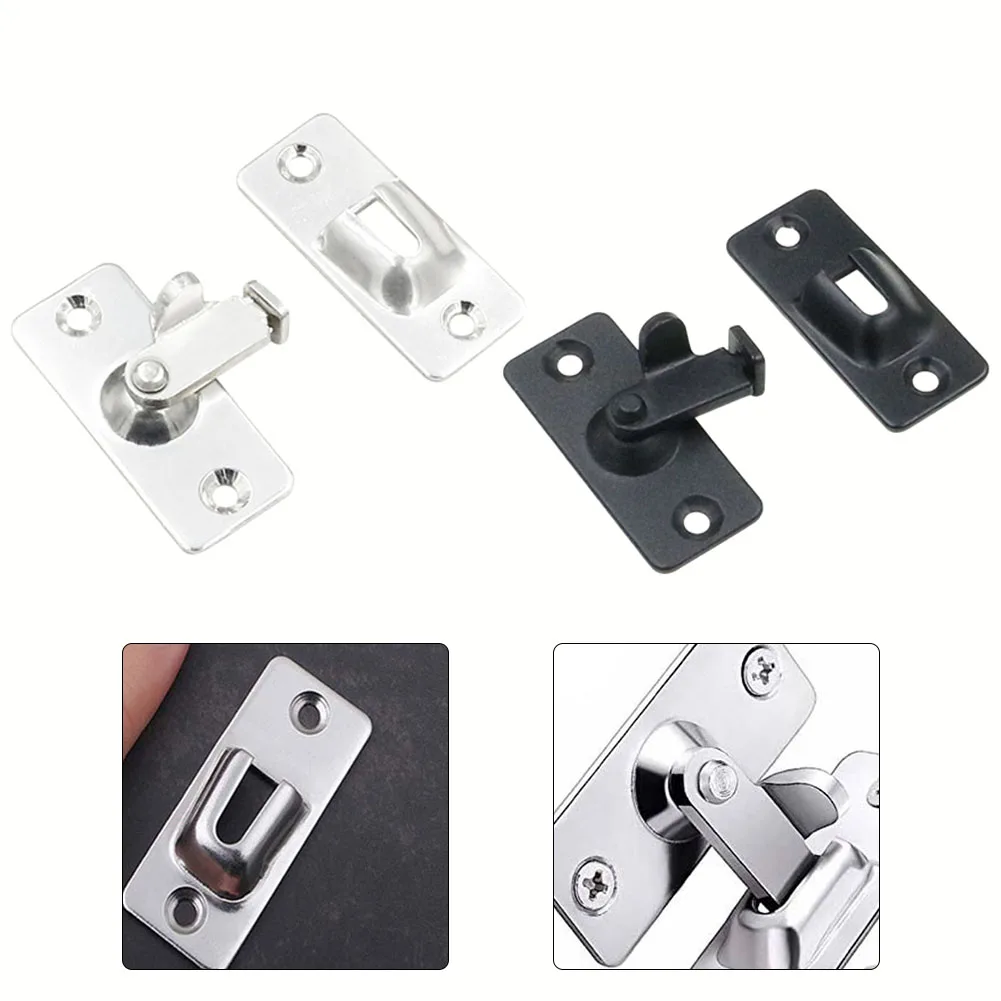 Door Latch Door Lock With 4 Screw 90 Degree Barn Door Latch