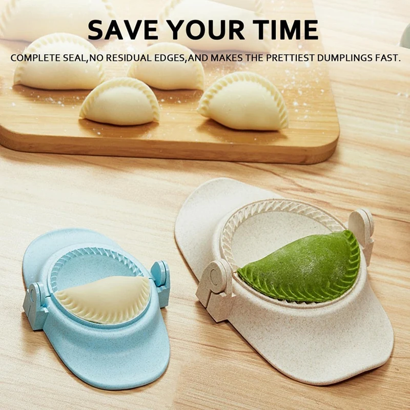 Empanada Maker Press 6 Inch Extra Large Dumpling Maker Set With Dough Cutter for Pierogi Pastelitos baking tool dough cutter baking accessories dumpling maker