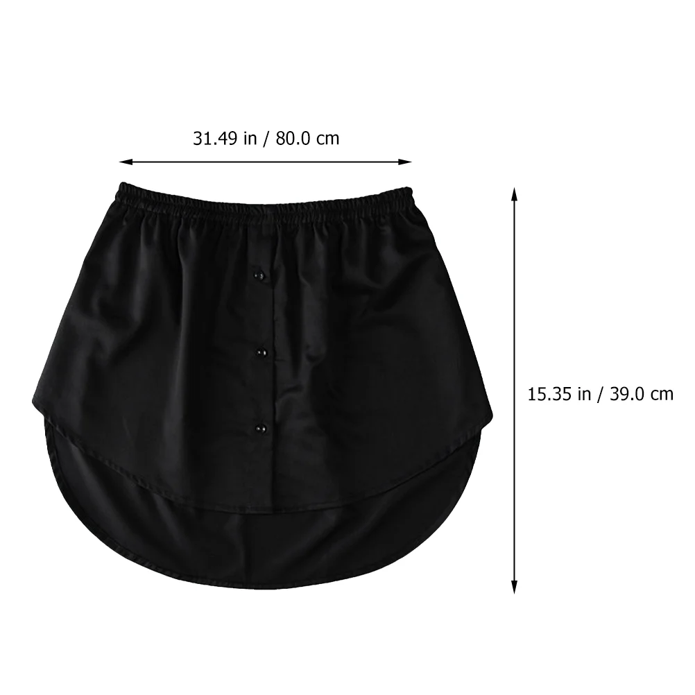 Skirts for Women Short Fake Blouses Western Style Girl Hem Women's Teen Shirts