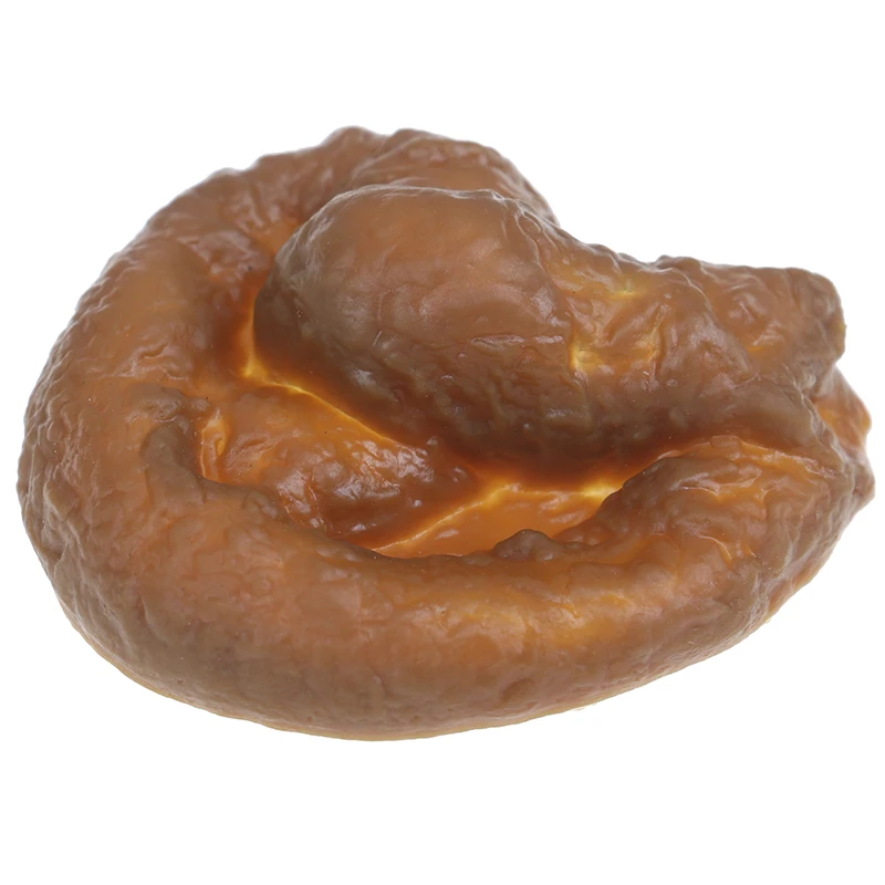 현실적인 플라스틱 노벨티 농담 장난감, 가짜 인간 똥 똥 똥 속임수, 재미있는 장난감, 1PC