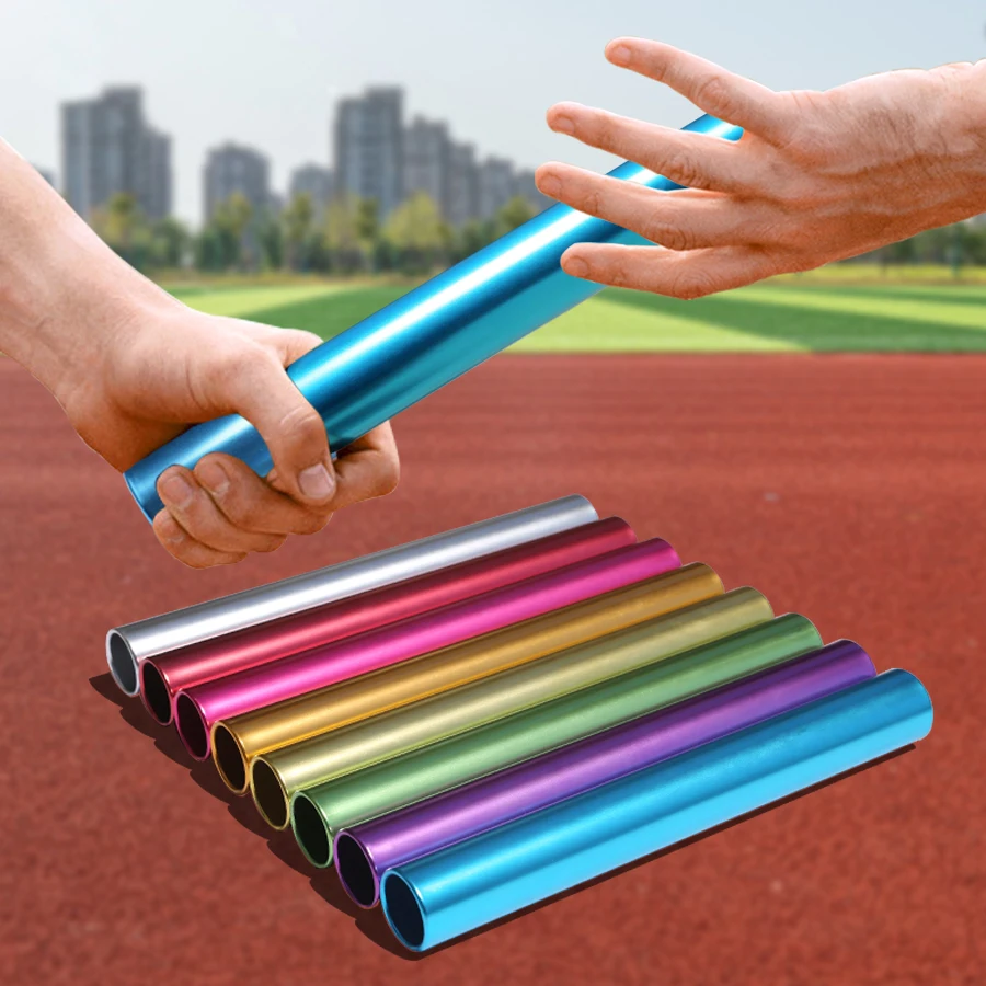 Aluminum Alloy Relay Baton Track And Field Athletics Running Racing Match Game Sport Tool for Training Competition Tool Supplies 5