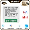 EWeLink 16A Mini Wifi Smart Switch Light 2 Way Module On Off Breaker Wireless Remote Voice Timing Smartthings Yandex Alice Ifttt 1