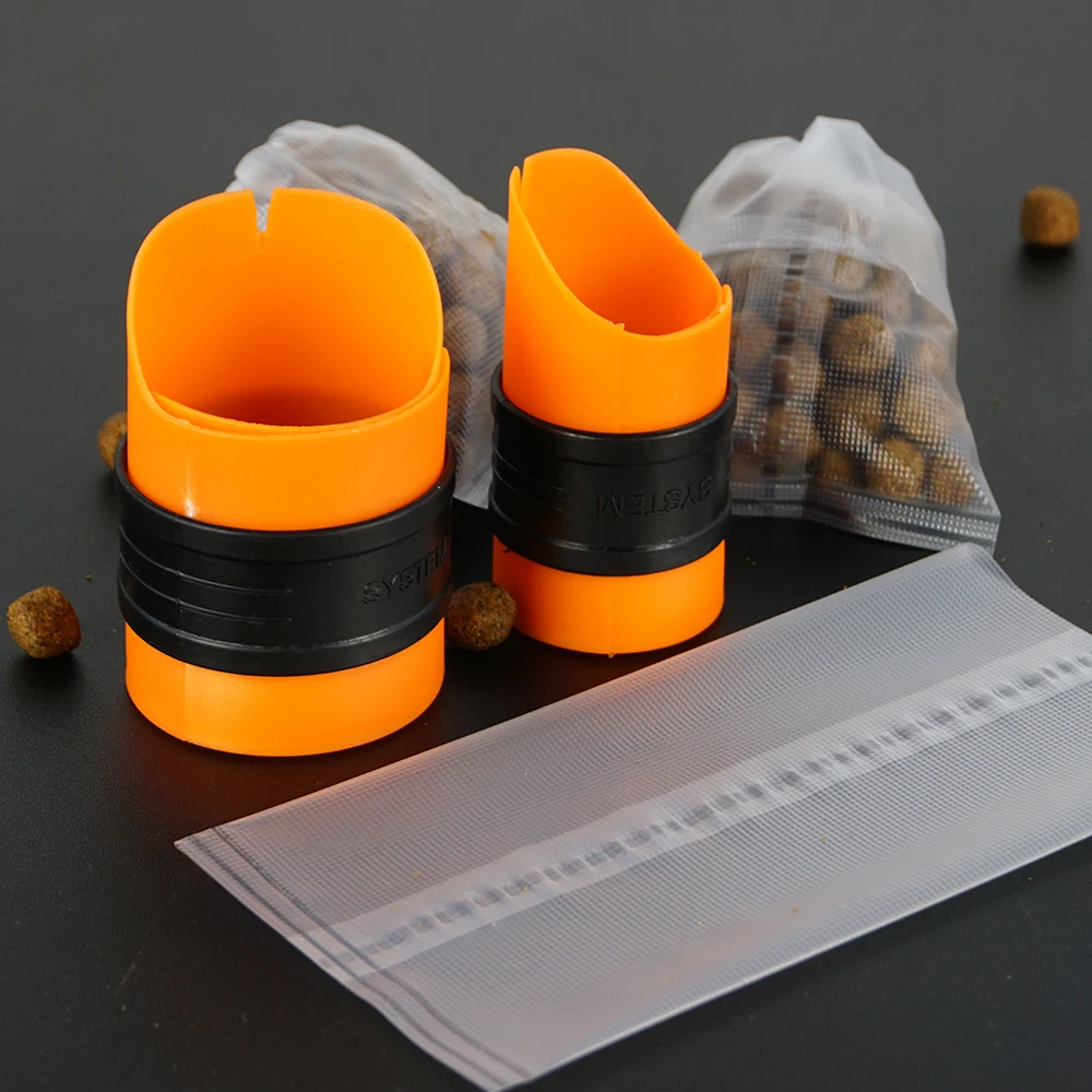 Carp Fishing Accessories PVA Bag Loading System Baiting Tool Solid Bags Fast Melting Mesh P211
