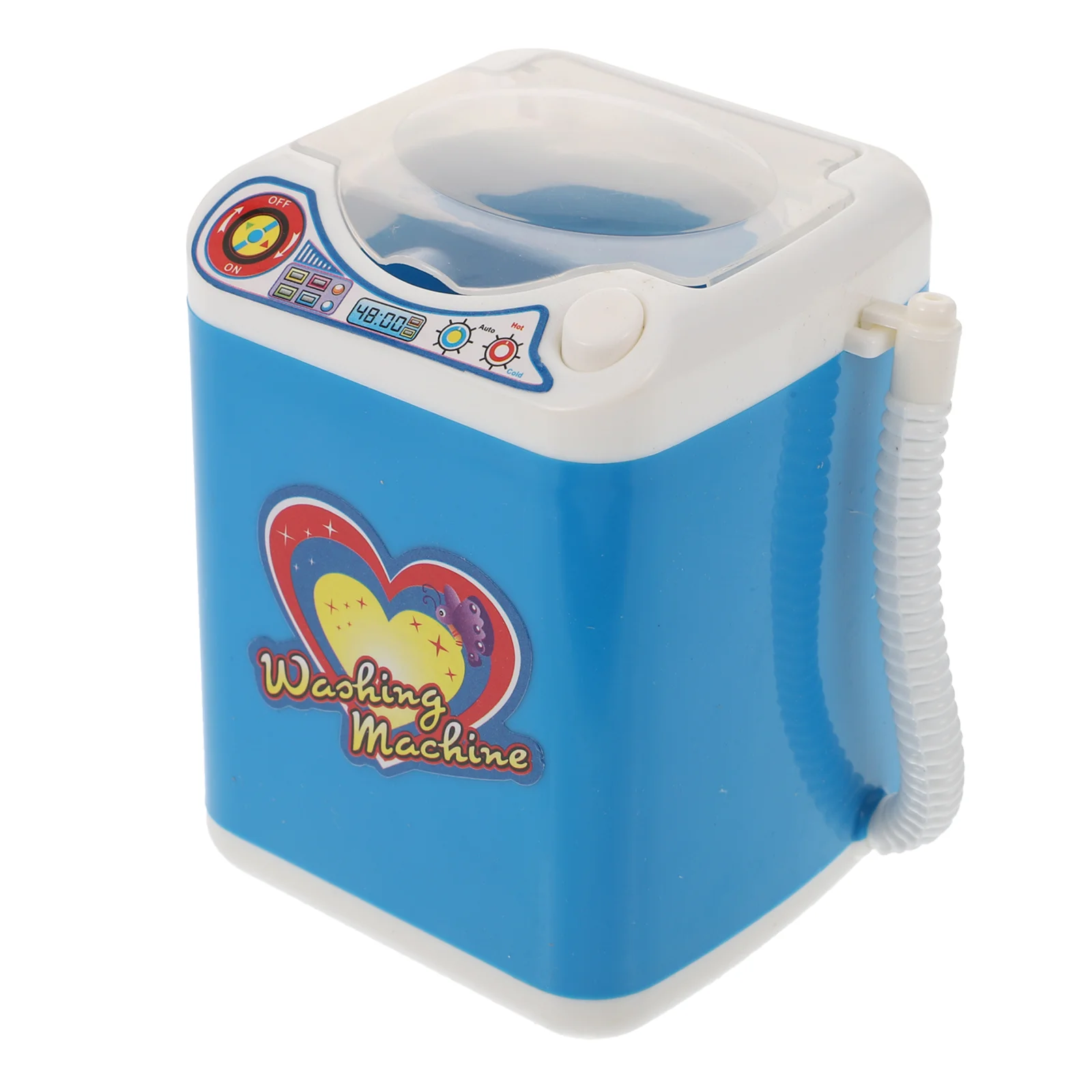 Miniature Simulated Washing Machine Toy Plastic Kid Educational Toys Safe Children Home Appliance Playset Fine