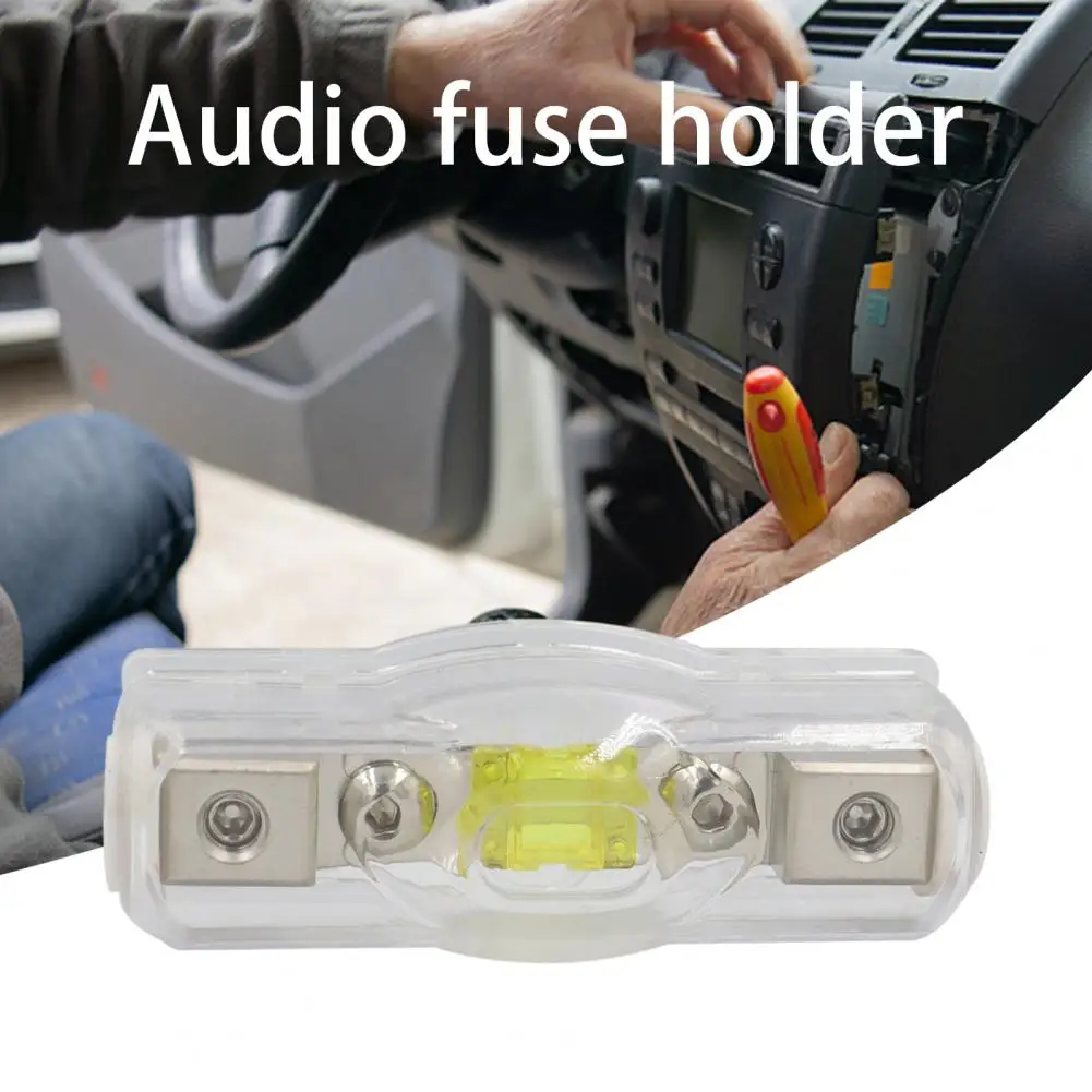 1 Set Safety Wire Holder Power Distribution Zinc Alloy Stereo Audio ANL Block Safety Wire Box Auto Accessory for Vehicle
