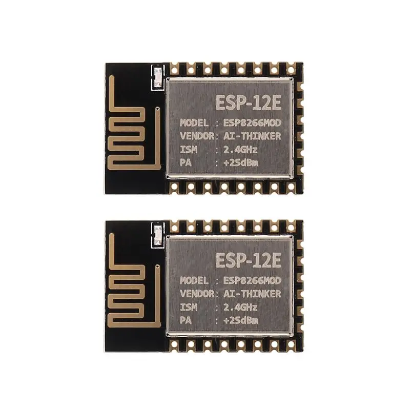 ESP-12E 2.4GHz Wi-Fi 모듈 UART GPIO ADC PWM SPI..