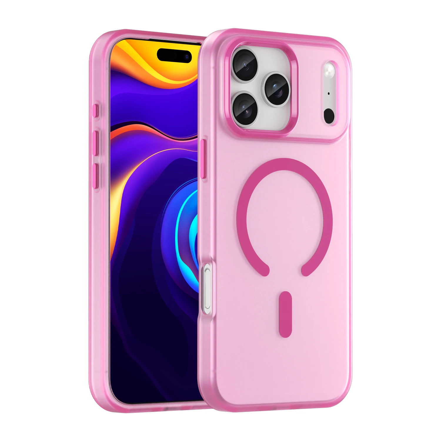 Luxury Ultra-Thin Magnetic Wireless Charging Phone Case - Soft Silicone Cover