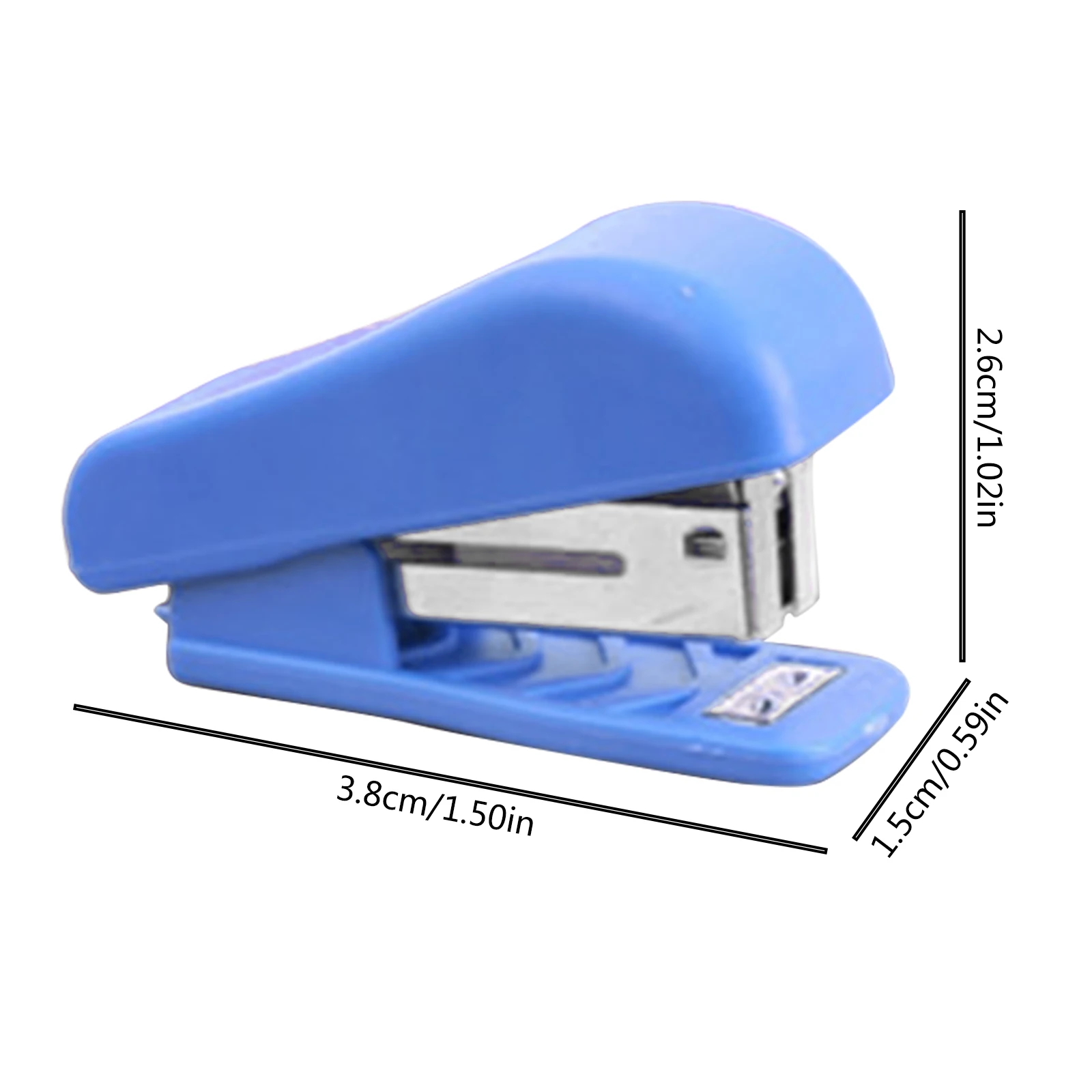 Mini Stapler Set Push Stapler Hand Stapler Mini Stapler Kit Portable Kawaii Office Supplies Accessories For Kids Students Built-in Staple Pins Remover