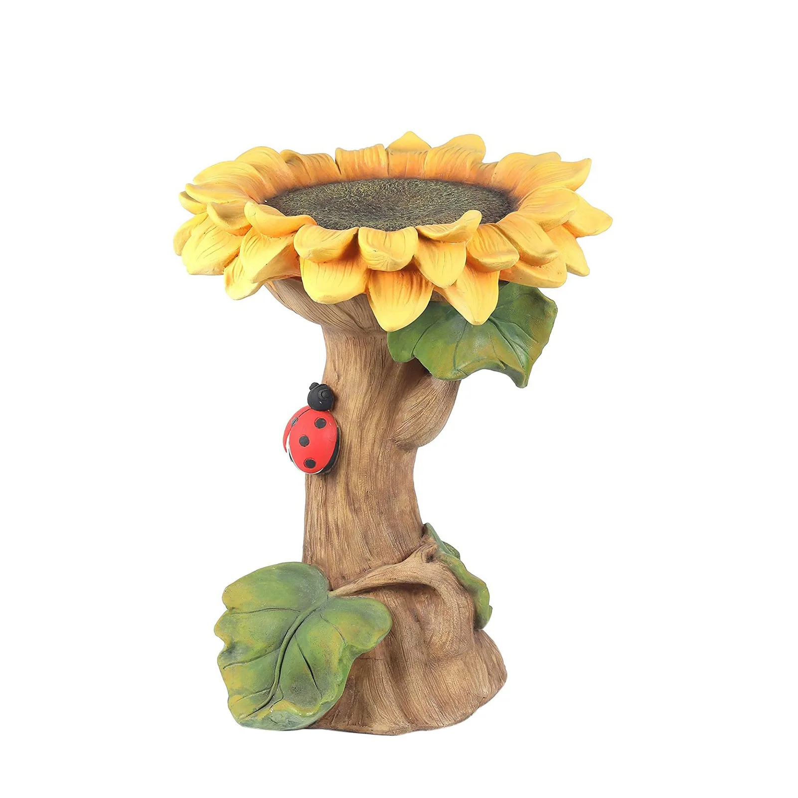 

Sunflower Bird Bath Garden Decoration Outdoor Yard Lawn Decor Art Ornaments