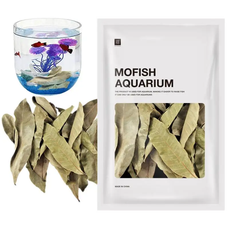 Aquarium Leaf Litter Aquarium Catappa Leaves Almond Leaves Longan Fish