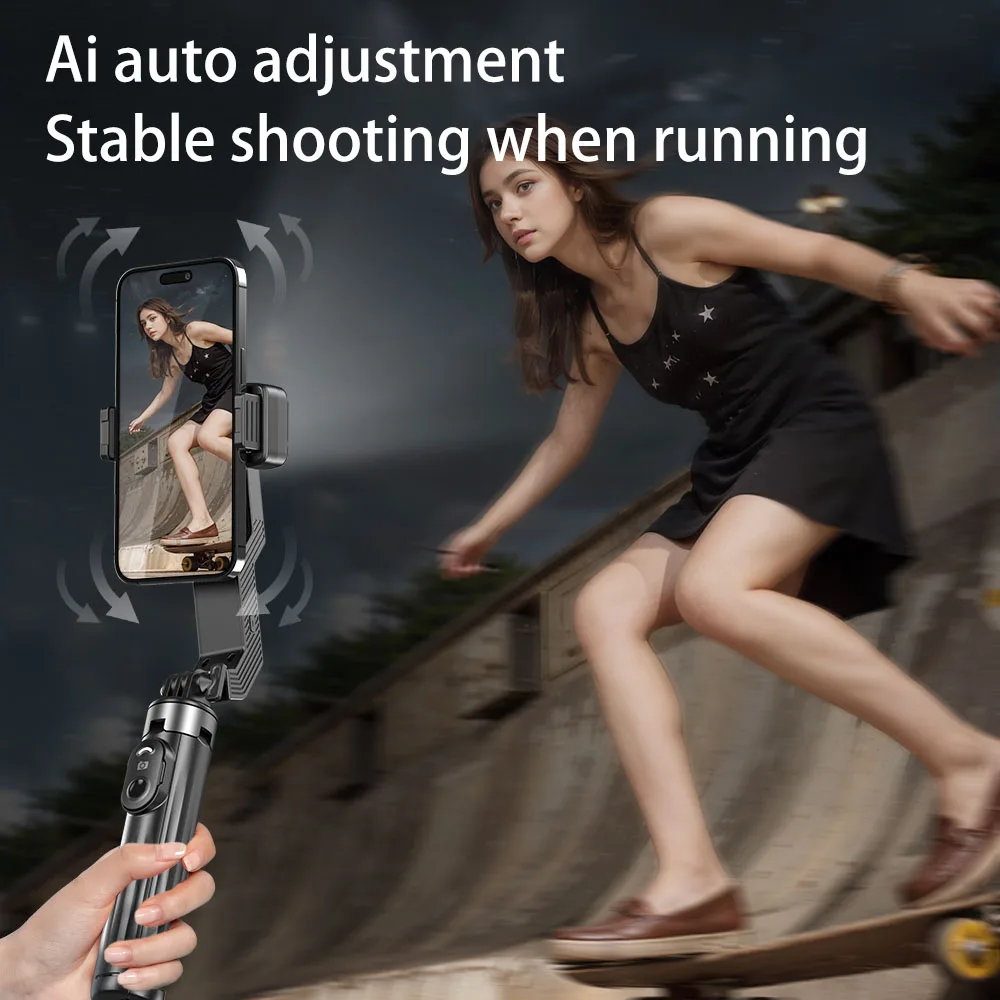 Stabilizator Cardan Selfie 360° sa Laganim Stativom za iPhone Android