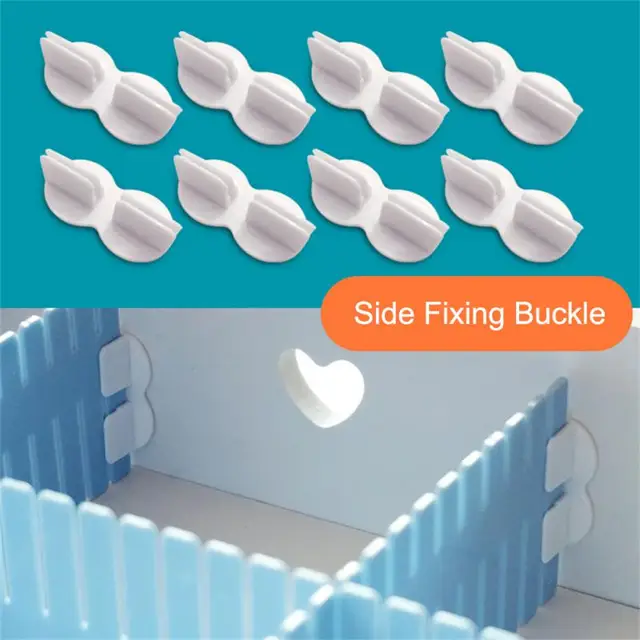 2/4/5 db 1 Beállított Rögzített Klipfiók Tároló Tárolótábla -Fiókos Partíciós Kiegészítők Rögzítő Klip Kereszt -Csat - Image 4