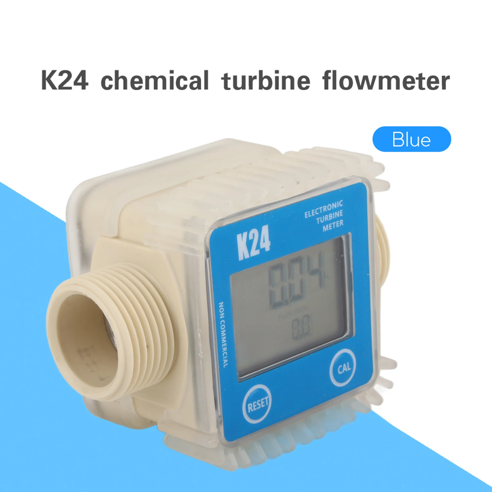 K24 LCD Digital Diesel Fuel Meter Widely Used for Chemicals Water