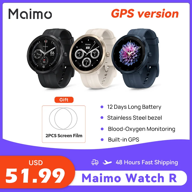Smartwatch Global Version 2022 Gps Smartwatch Maimo Global Version