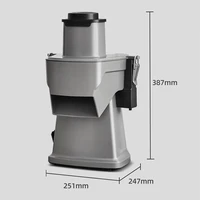Commercial Electric Ham Dicing Cutter Stainless Steel Automatic Vegetable Cutting Slicer Dicer Grinder Machine Fruit Shredder EU 2