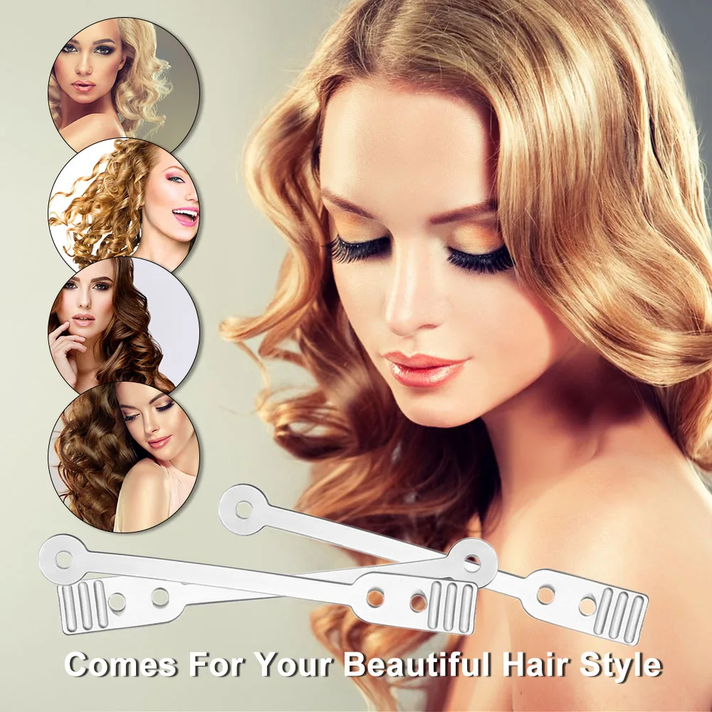 50pcs Perm Rod Rubber Bands Replacement Elastic Rubber Bands for Hair Professional Perm Rods Curler Roller Shaping Styling Tools