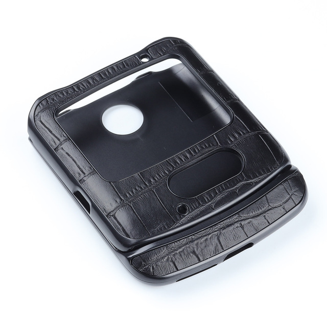 for Motorola Razr 5G folding screen mobile phone case blade MOTO Razr crocodile grain leather protective cover