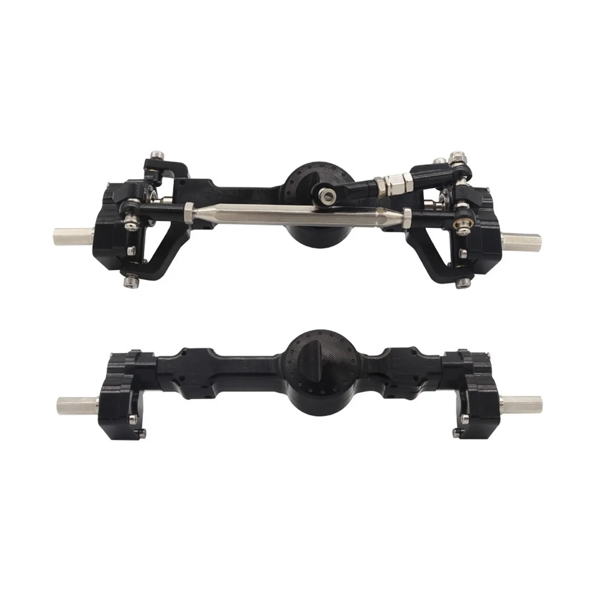 

MN99S CNC Full Metal Front and Rear Portal Axle for MN D90 D91 D99 D99S MN99S MN98 MN90 1/12 RC Car Upgrades Parts,4