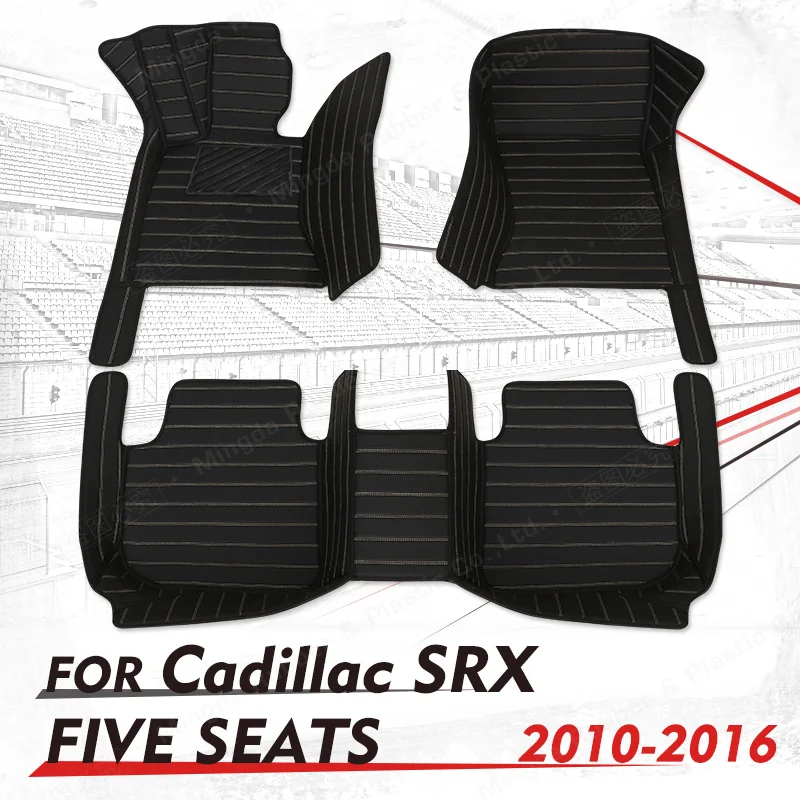 

Custom Car floor mats for Cadillac SRX (FIVE SEAT) 2010 2011 2012 2013 2014 2015 2016 auto foot Pads automobile carpet co