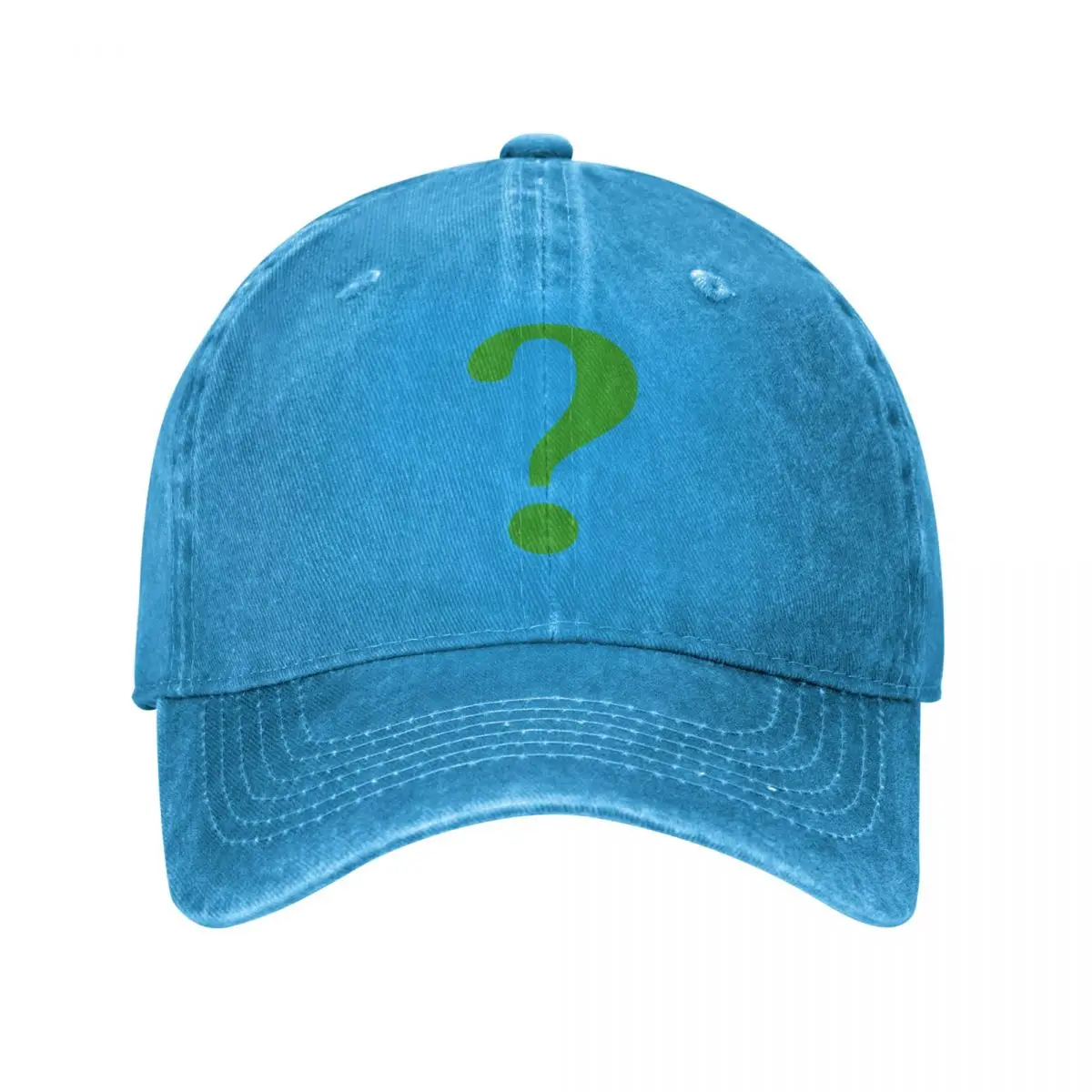 

The Riddle Question Mark Symbol Retro Baseball Cap Golf Cap Fluffy Hat Ladies Hat Men'S