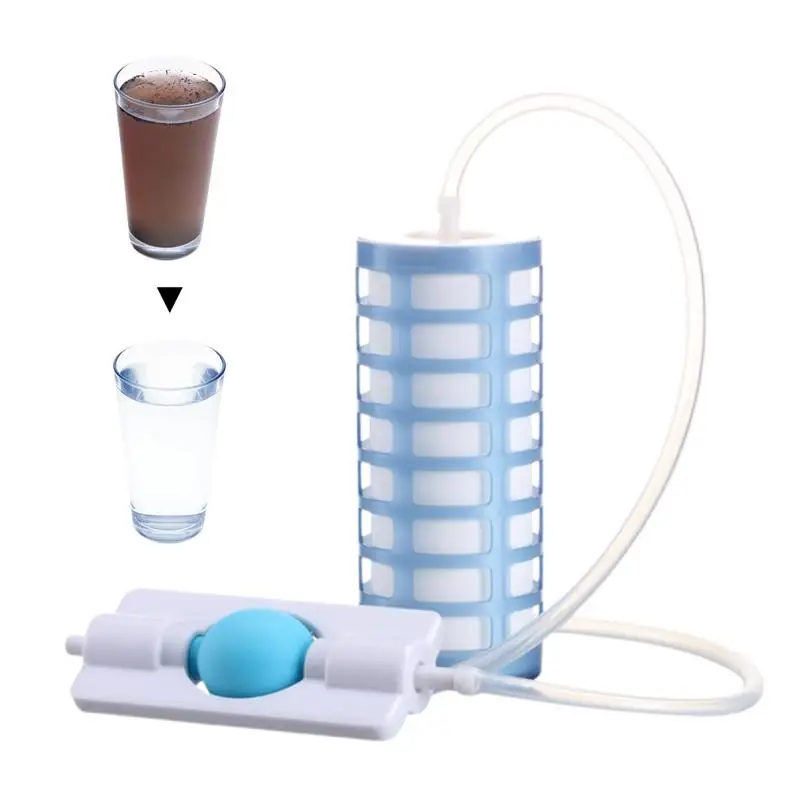 

Уличный фильтр для воды, инструменты для выживания, система фильтрации воды, снаряжение для кемпинга, легкий очиститель воды для выживания, портативный фильтр для воды