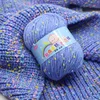 High Quality Worsted Wool Thread Colorful Eco-dyed Needlework Baby Cotton Cashmere Yarn For Hand Knitting Crochet Drop Shipping 1