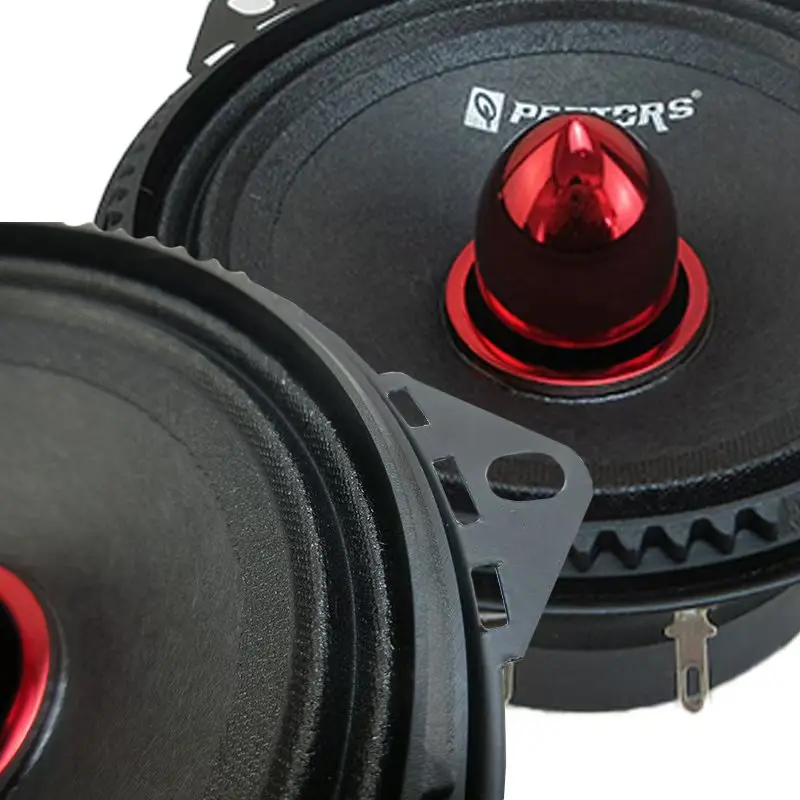 4 inch Car Stereo Mid Range Woofer Integrated Vehicle Speaker 400W 4 ohm Mid-bass for Car Audio Modification 1Pair