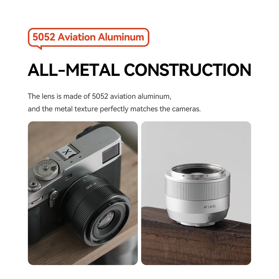 TTArtisan Auto Focus 35mm F1.8 Mark II prime camera lens for