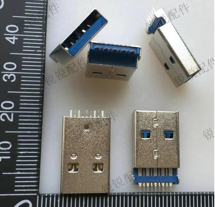 

Бесплатная доставка, USB-разъем для ноутбука, штекер USB 3,0, USB-разъем для передачи данных, штекер типа А