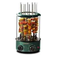 220V 12 Forks Electric Grill Barbecue Automatic Indoor Smokeless Rotating Lamb Kebab BBQ Machine 1