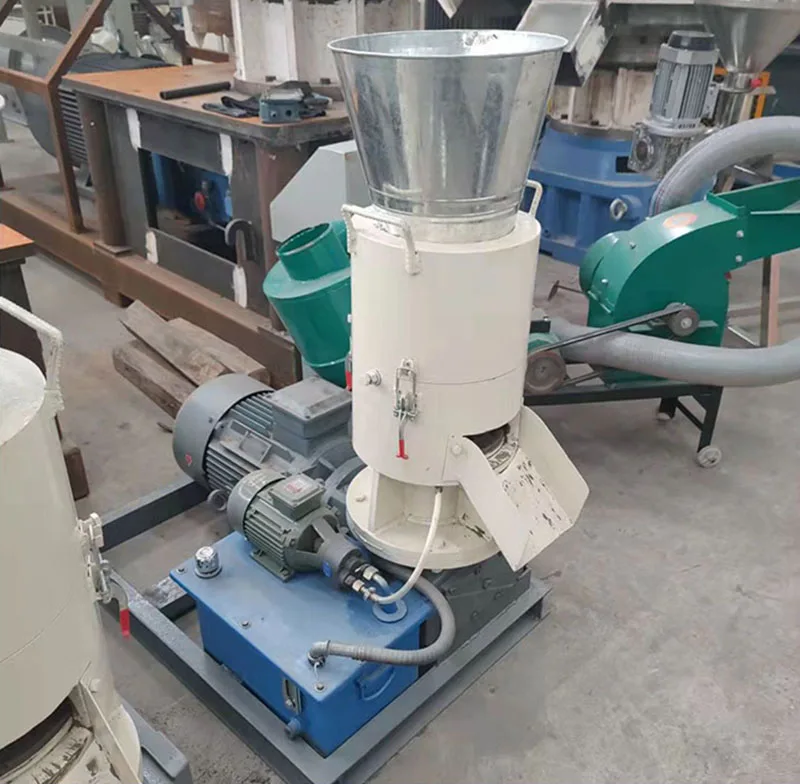 4kw Pellet Mill Feed / Wood Pellet Mill Machine Pelletpress With Star-delta Starting