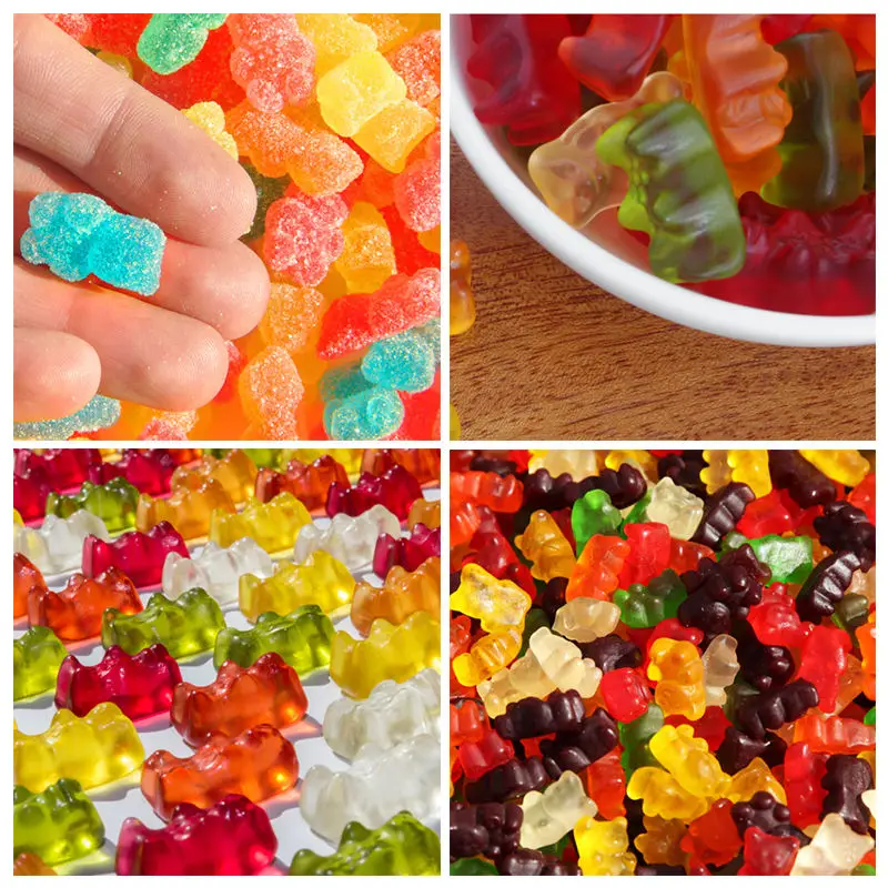 Silicone Gummy Bear Candy Mold with Dropper - DIY Chocolate and Fondant Decorating Tool