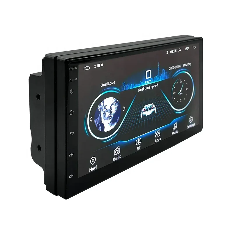 Universal 2 Din 7" IPS Touch Screen Navigation Multimedia Car Radio Auto Electronics Android Car Player
