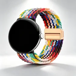 Cinturino in Nylon Elastico Intrecciato per Smartwatch - Bracciale Regolabile