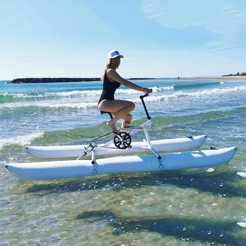 Bicicleta agua portátil para deportes acuáticos, barco, Pedal de mar, yate, parque novedad de - AliExpress