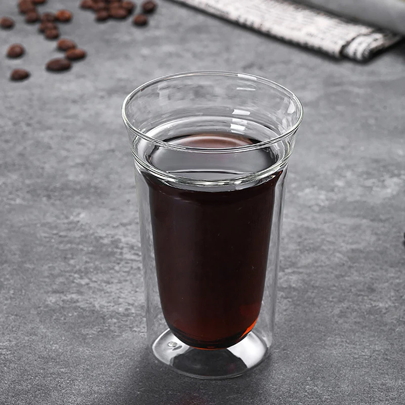 كوب قهوة زجاج مزدوج احترافي