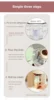 1L Barrel Ice Cream Cone Machine Children Homemade Fruit Ice Cream Cone Automatic Small Mini Household Ice Cream Maker 4