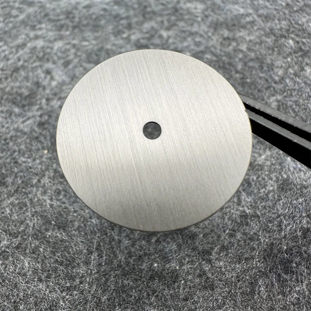 Vertical Texture Watch Dial Blank with Calendar Options