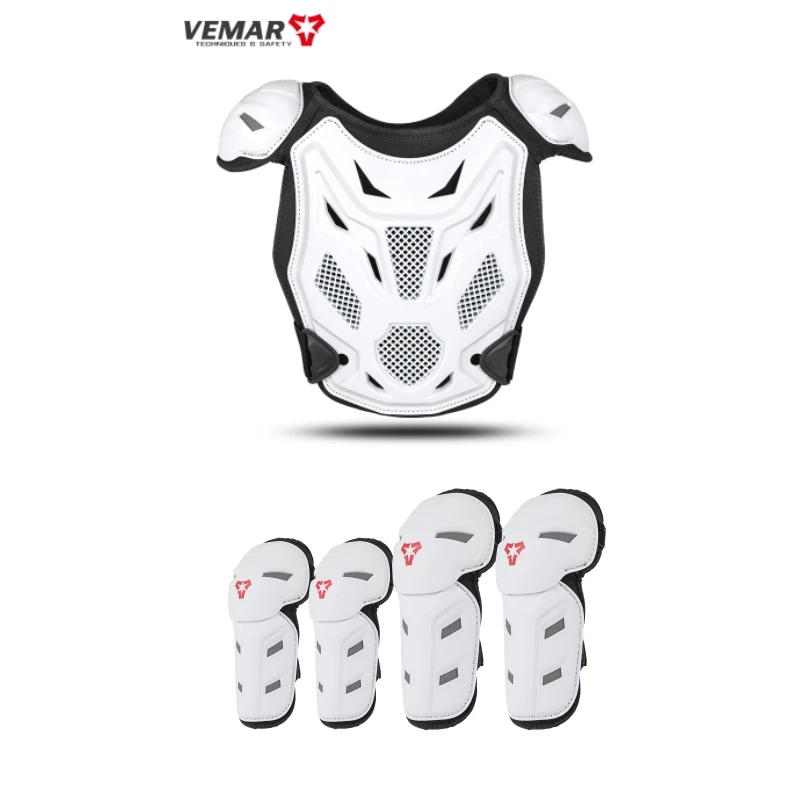 Children's Motocross Protective Body Armor Set