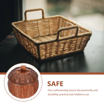 Retro Wooden Egg Multi-Function Storage Basket 1