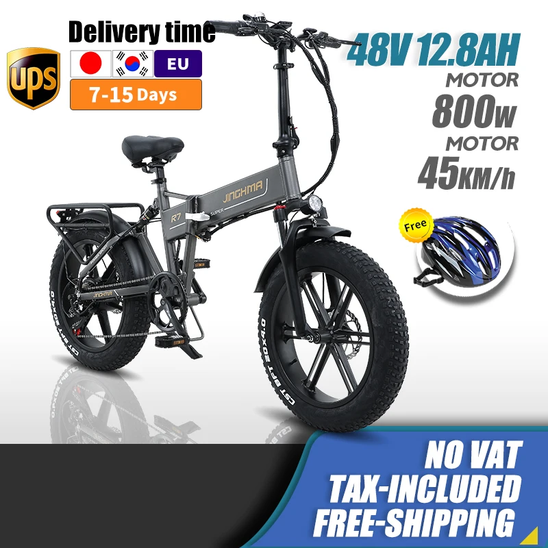 

Bicycles bike electric bicycle fat ebike folding 800w 48V12.8ah lithium battery 4.0 fat tire adult Bikes 20inch e bike[EU STOCK]