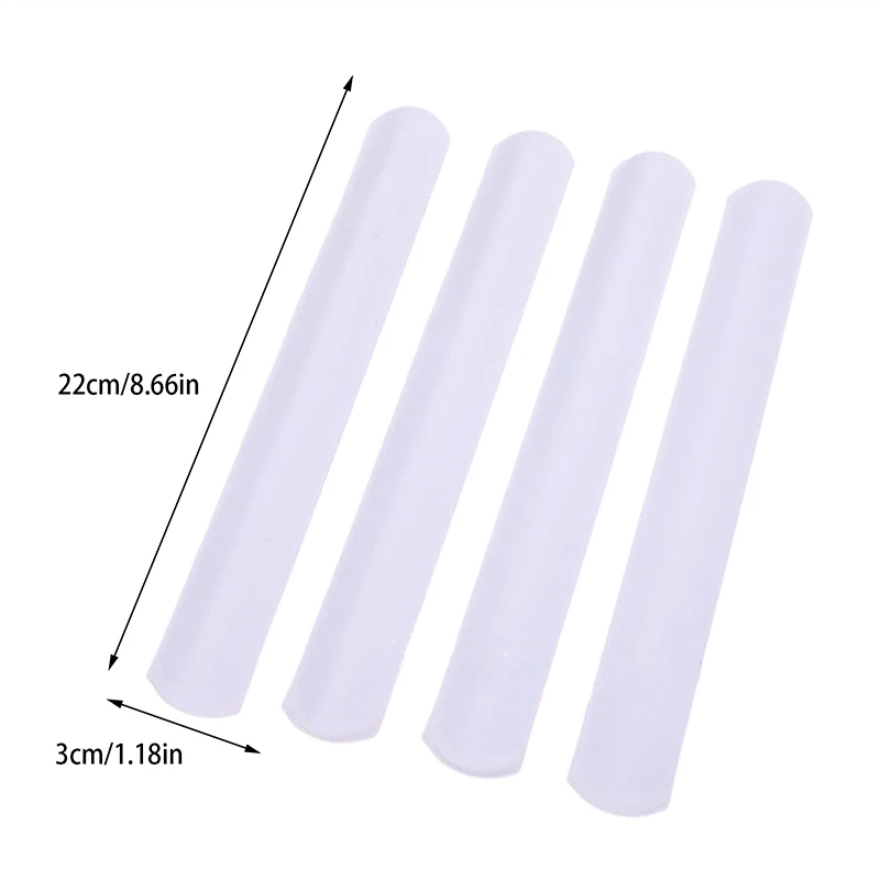 10pcs Blank Slap Bracelets Christmas Santa Claus Wristband Bracelet Slap Wrist Bands Xmas Party Festival Decoration