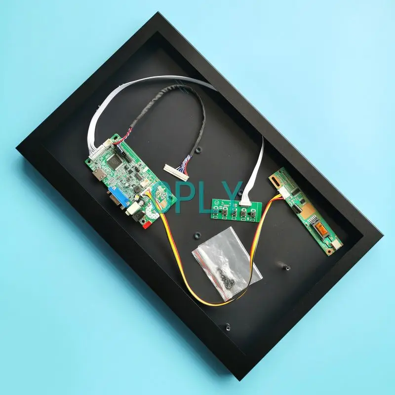 

For LP154W01-A5 A3 A1 A3K1 A5K1 A4 1280*800 DIY Kit 1CCFL LCD Display LVDS 30 Pin 58C Controller Drive Board+Metal Case 15.4"