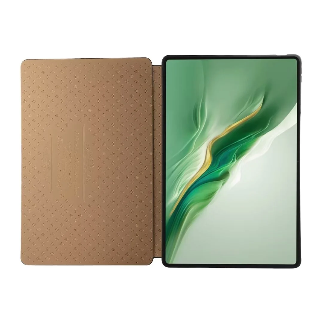 Luxurious PU Leather Shockproof Stand Cover with Card Pockets for Tablets - TPU Back띾