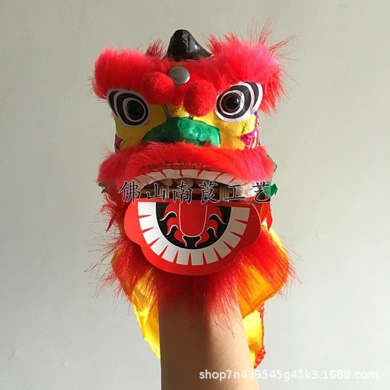 Lion Wake Foshan Children's Hand Puppet Ornament Toy Lion Dance Diy