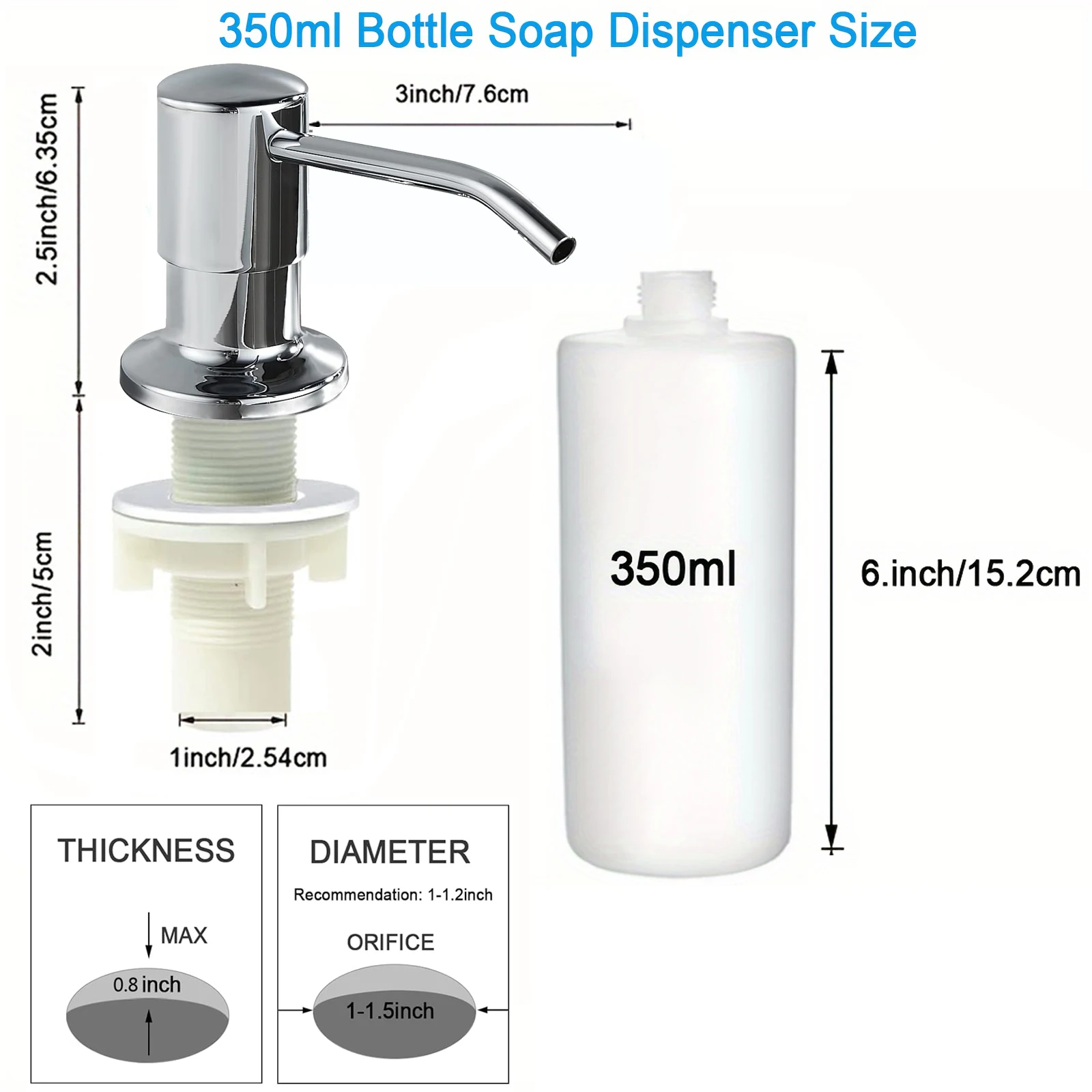 Bright silver 350ml