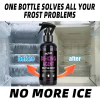 Spray de fusion de glace et de dégivreur, solution de fusion de glace à action rapide pour réfrigérateurs et congélateurs, agent de dégivrage efficace, essentiel pour la maison 5