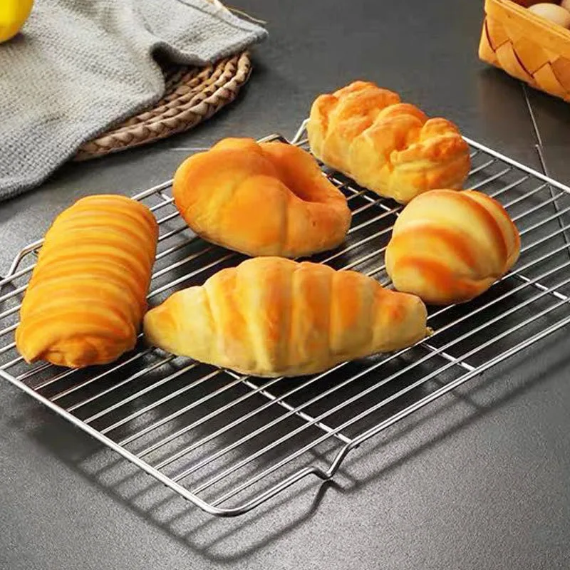 1pc, Stainless Steel Outdoor Barbecue Grill, Water Filter Rack, Bread Cooling Net, Oil Filter Net, Barbecue Net. Bbq Accessories
