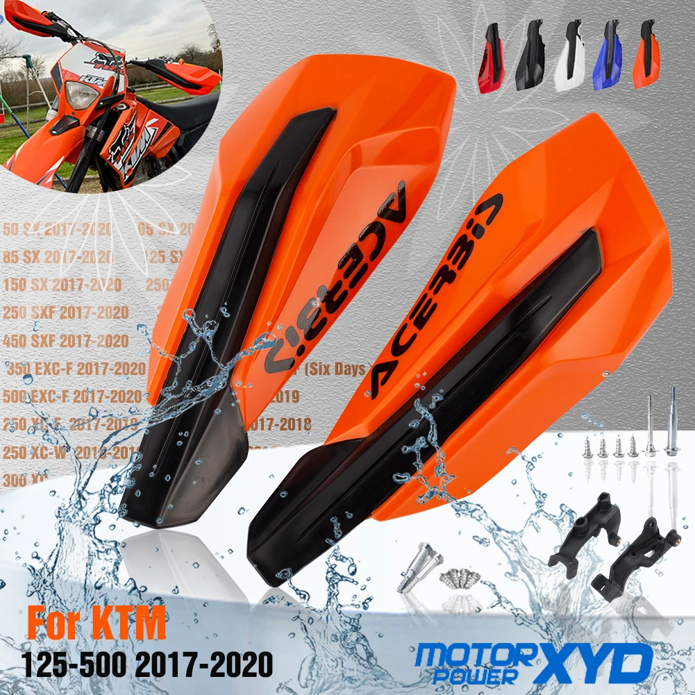 오토바이 핸드 가드 핸들 바 프로텍터, KTM SX SXF EXCF F XCW EXC 50-350 450 500 530 2017-2019 2020 핸드 가드 보호 